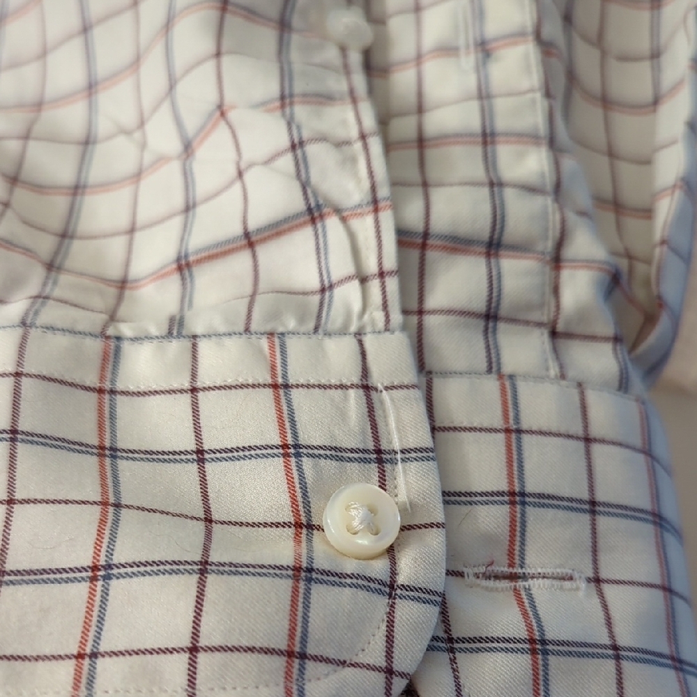 Ralph Lauren Purple Label Dress Shirt Mens XL - Cream - Picture 4 of 8